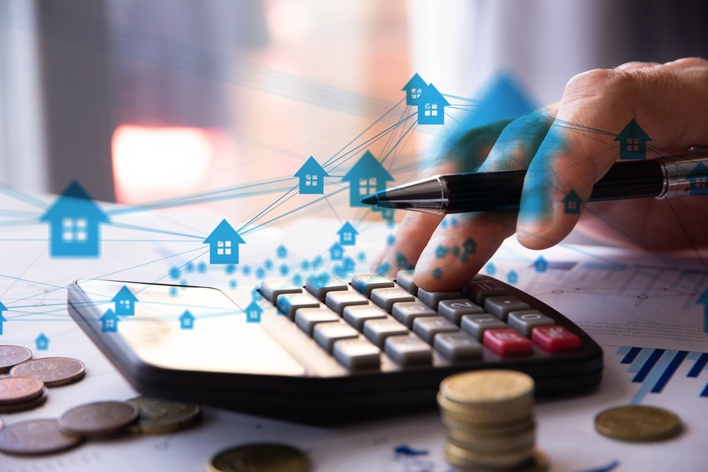 Grafika obrazująca proces, jakim jest wycena własności niematerialnej